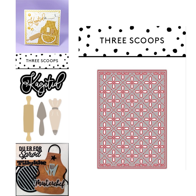 Baby Food Diary - Kitchen Apron Baby Metal Cutting Dies