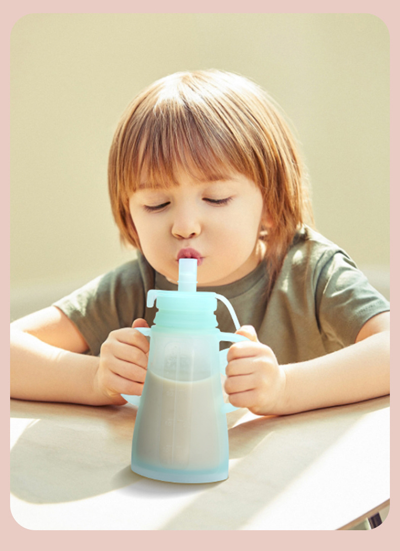 Baby Food Nan - New Reusable Silicone Breast Milk Storage