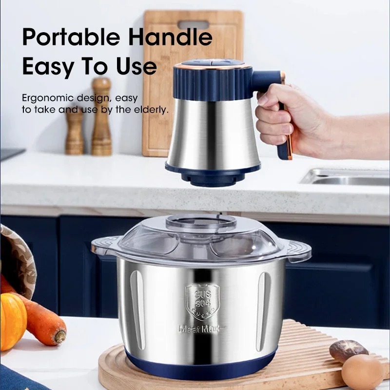 Baby Food Meat - 5L Electric Meat Grinder Large Capacity