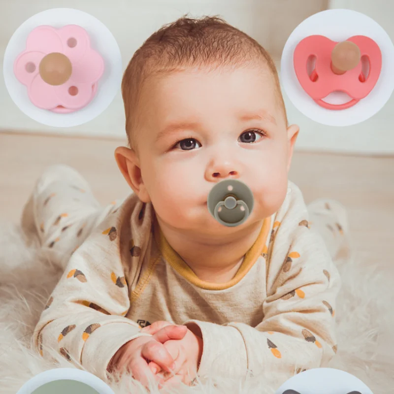 Baby Food Grinder - 2PCS Baby Pacifier Baby Soothers Two-color