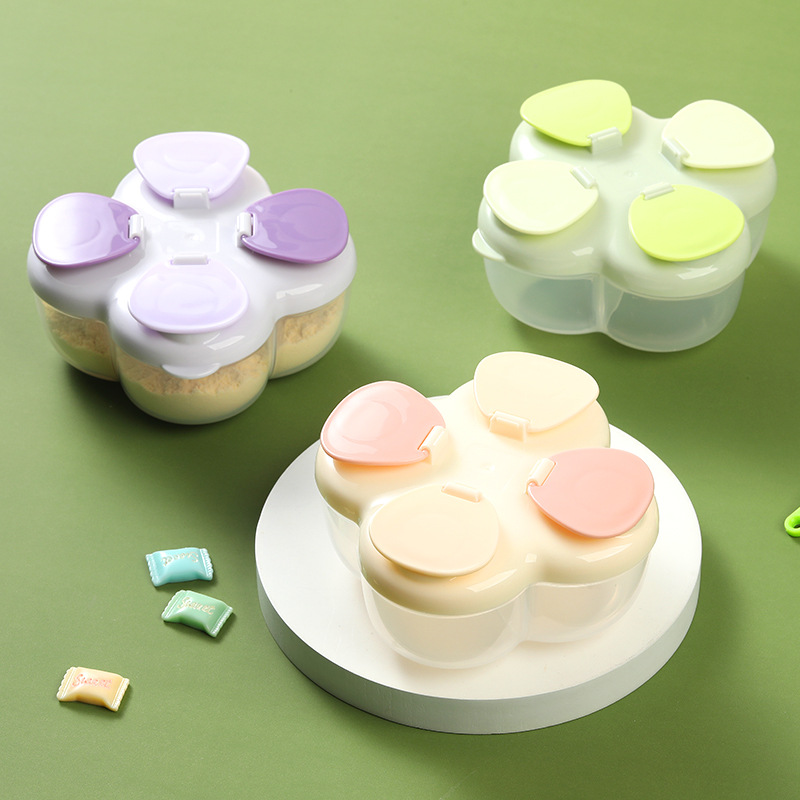 Portable Clover 4-Compartment  - Baby Food Jars With Lids review and price