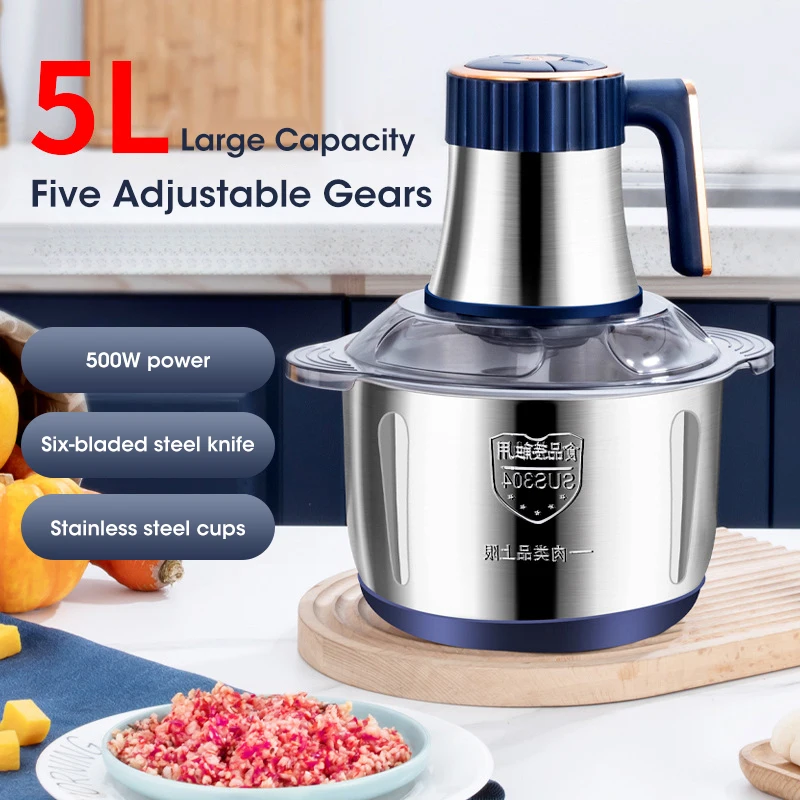 5L Electric Meat Grinders 304  - Baby Food Meat review and price