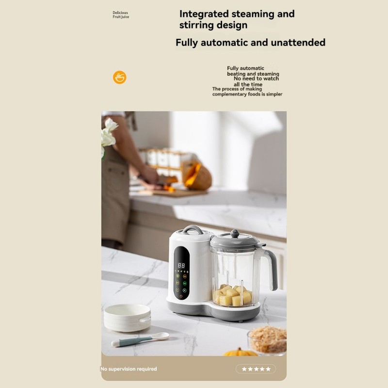 [NEW!N92R】 Automatic Baby Food - Baby Food Maker And Steamer review and price