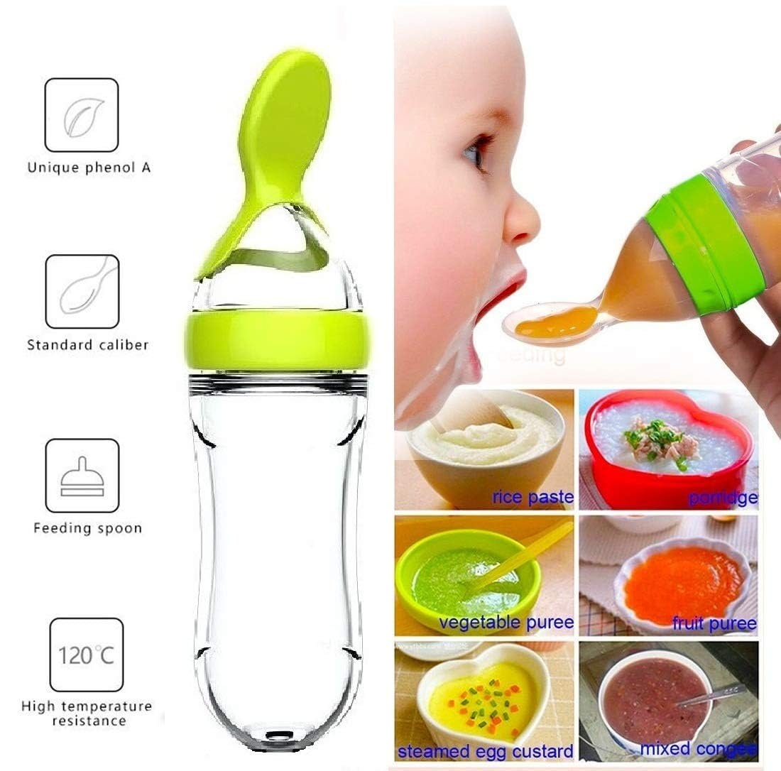 Squeezing Feeding Bottle Cup S - Baby Food Category review and price