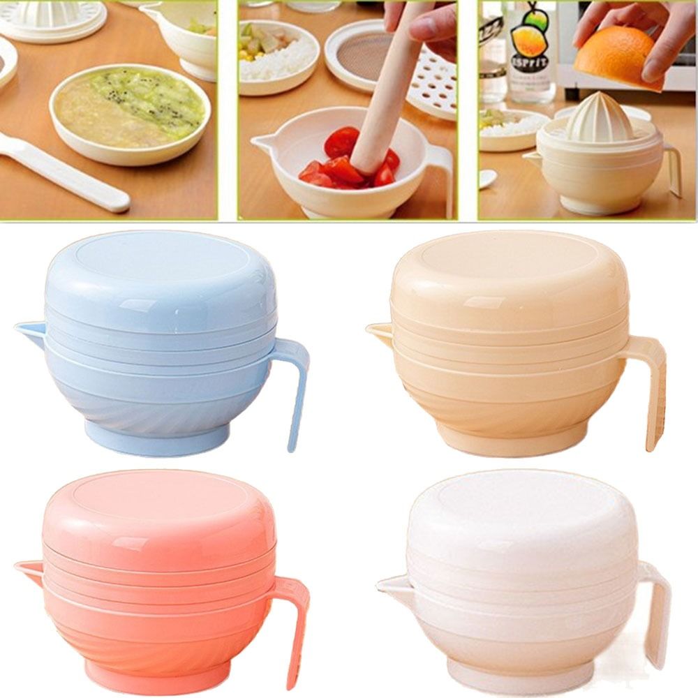 7Pcs Portable Food Grinding Bo - Baby Food Grinder review and price