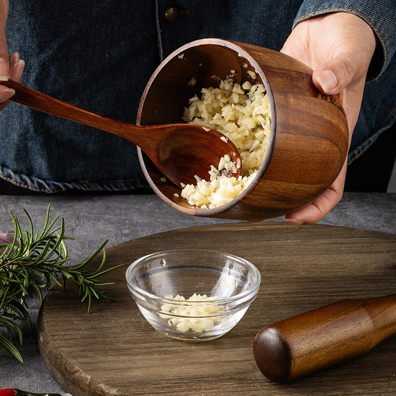 Acacia Wood Pestle and Mortar  - Baby Food Egg review and price