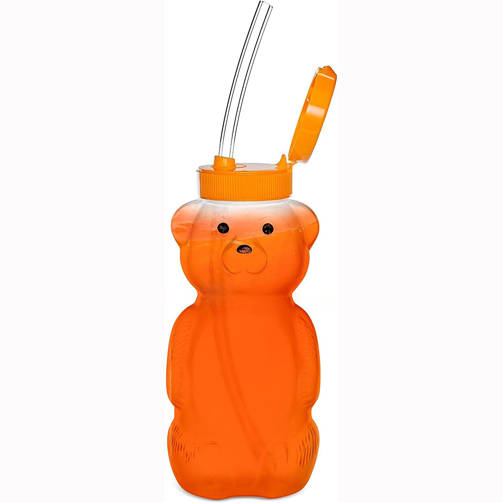 Honey Bear Straw Cup For Baby, - Baby Food Jars With Lids review and price
