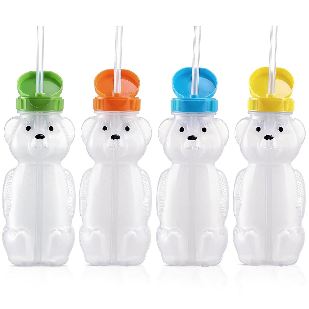 Honey Bear Straw Cup For Baby, - Baby Food Jars With Lids review and price