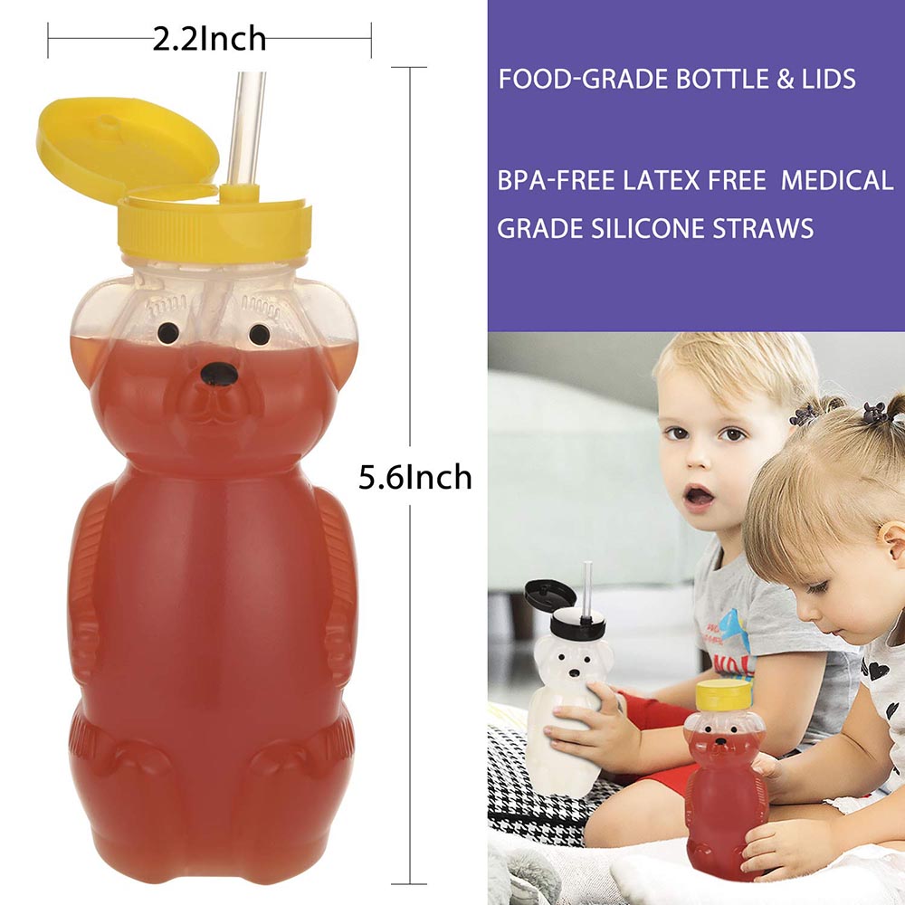 Honey Bear Straw Cup For Baby, - Baby Food Jars With Lids review and price