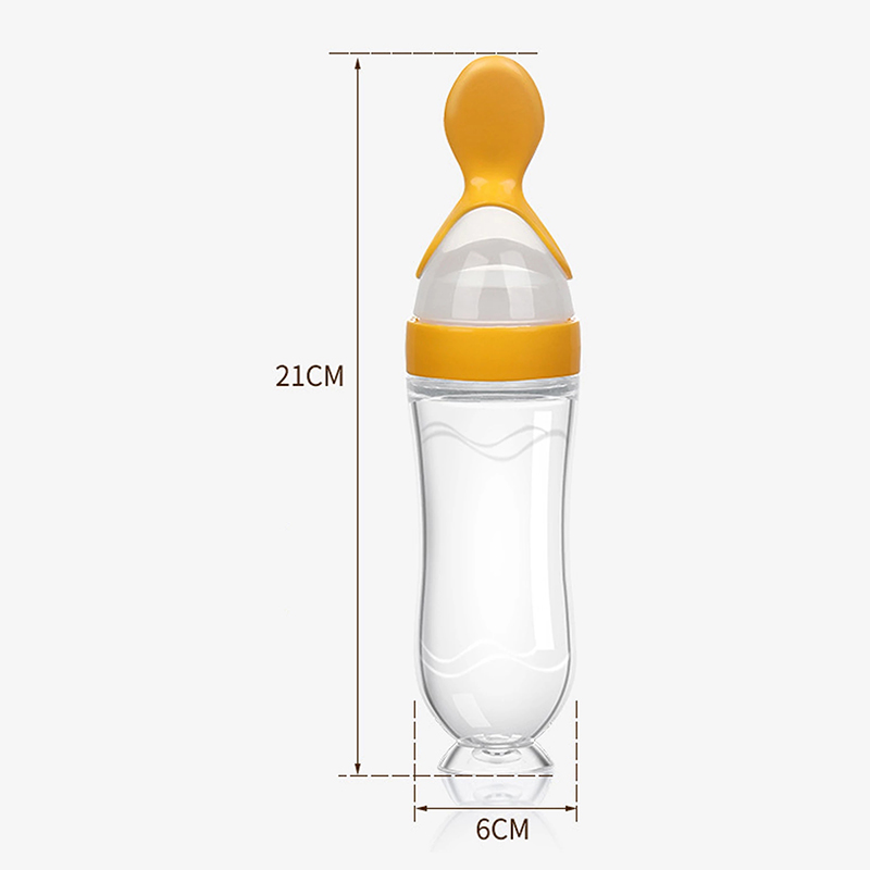 Squeezing Feeding Bottle Silic - Baby Food Category review and price