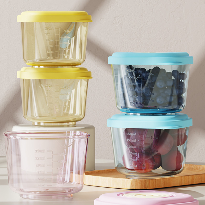6 Pcs Baby Food Storage Contai - Baby Food Nan review and price