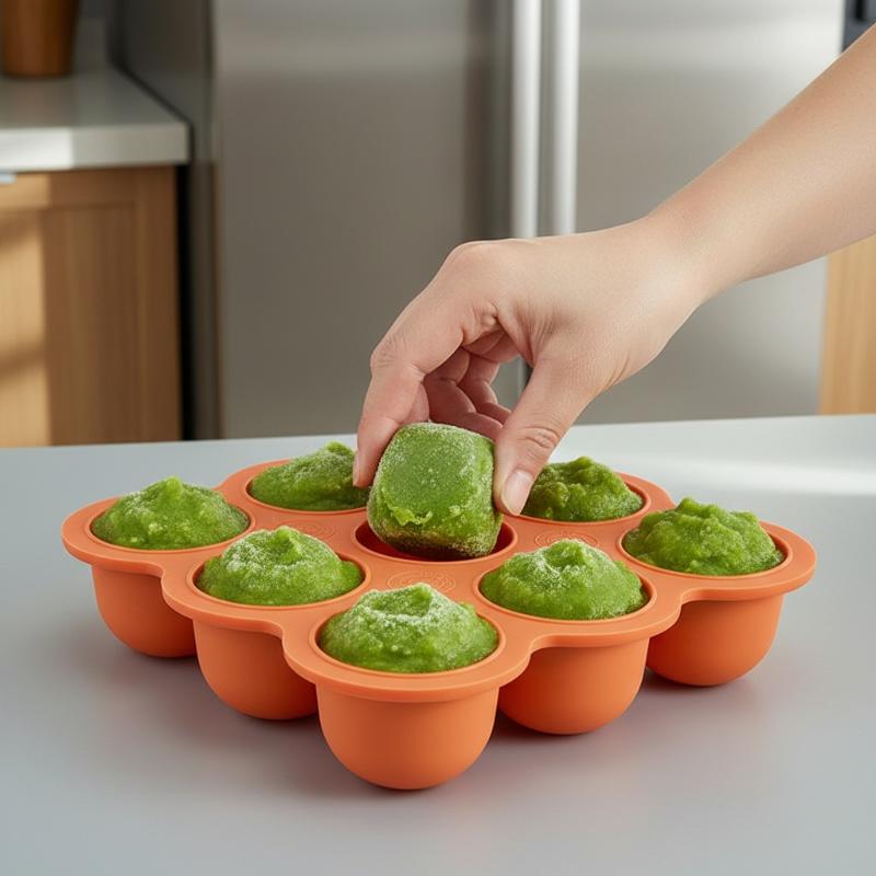 Baby Food Silicone Container 9 - Baby Food Nan review and price