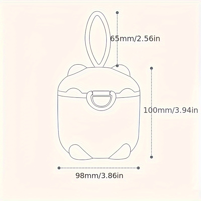 1pc Portable Four-Layer Milk P - Baby Food Nan review and price