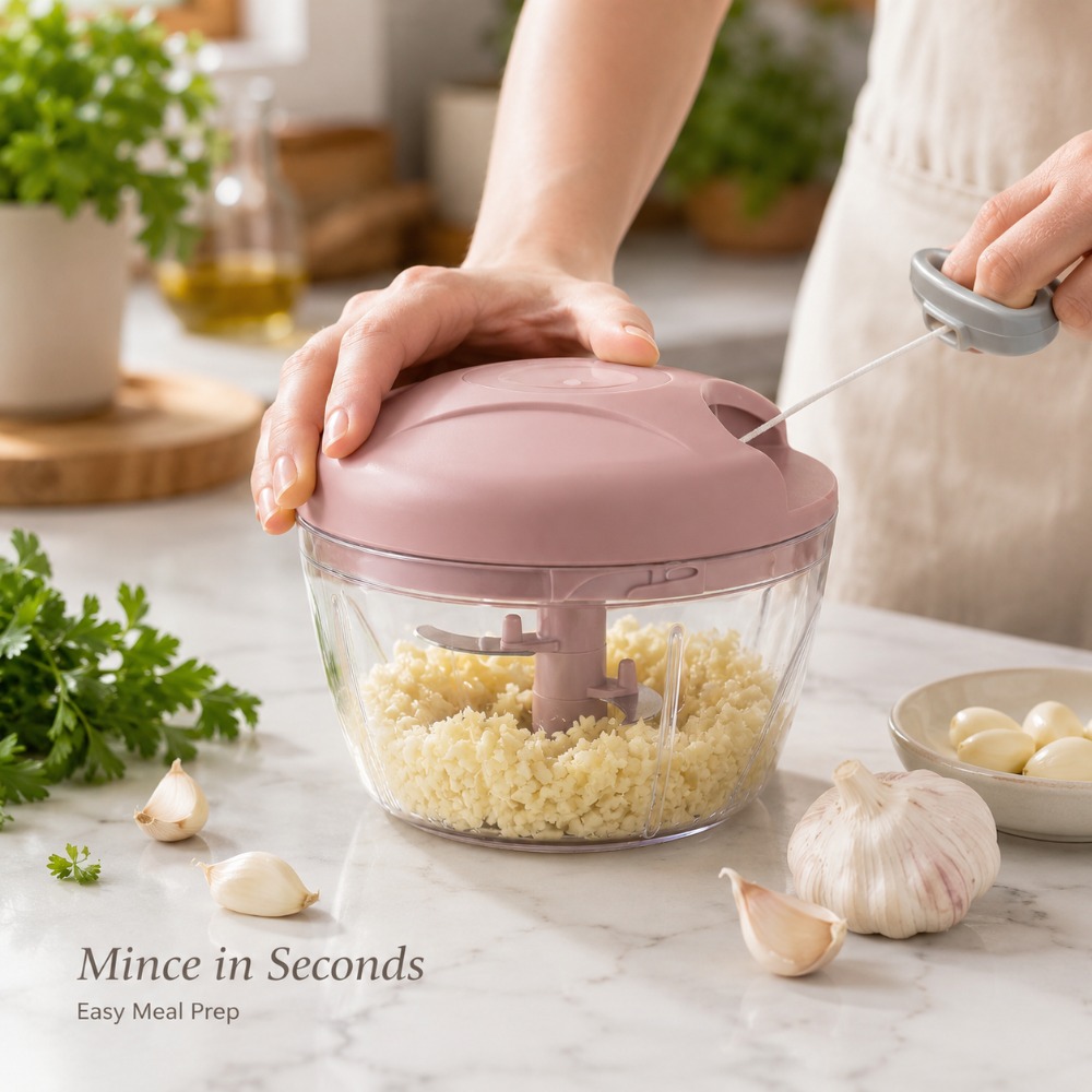 Manual Pull String Garlic Minc - Baby Food Meat review and price