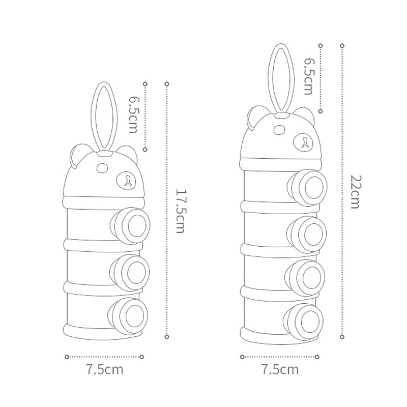 Storage Three/Four Tier Portab - Baby Food Nan review and price