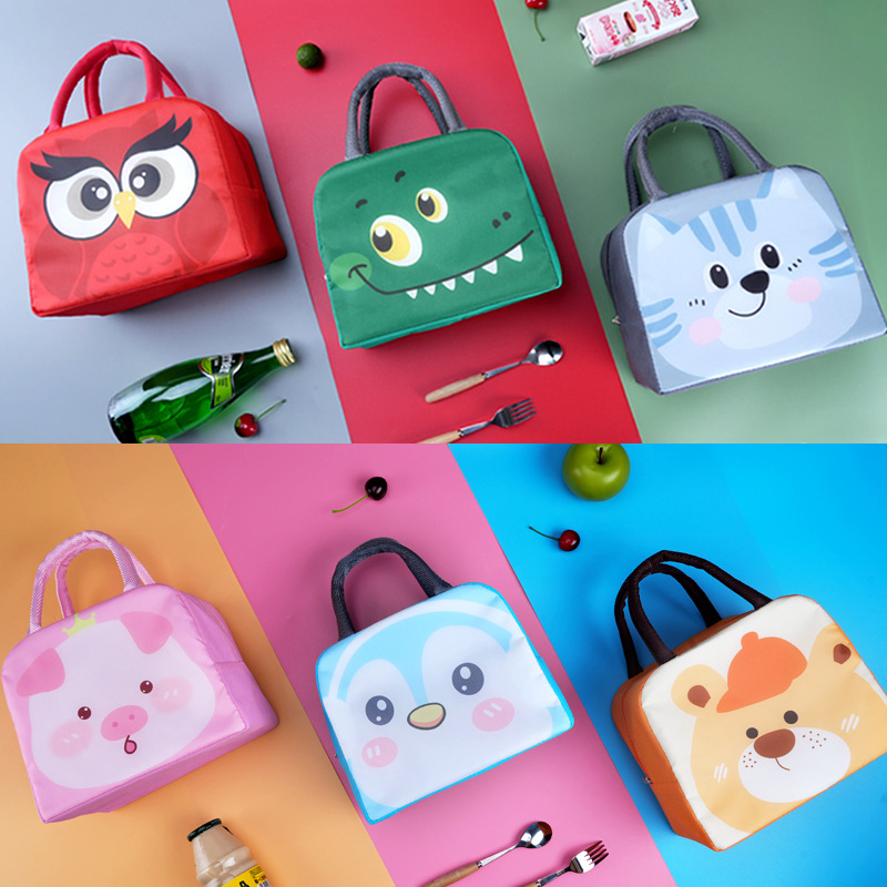 Cartoon Cute Fresh Cooler Lunc - Baby Food Bag review and price
