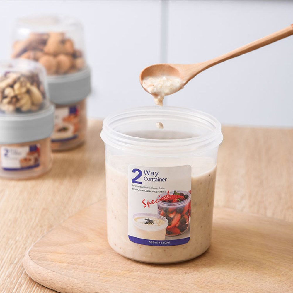 Double Layer Leakproof Food Ca - Baby Food Jars With Lids review and price