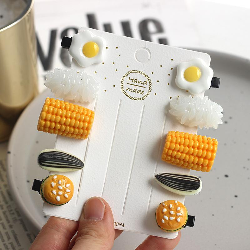 10Pcs Funny Novelty Hair Pin F - Baby Food Egg review and price